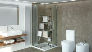 Stendibiancheria Stendino a torre, lunghezza stenditura 40 metri mod.ICARO COLOMBO