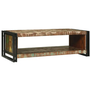 Tavolino da Salotto-Tavolino da soggiorno-Tavolo 120 x 50 x 38 cm legno massello di riciclo