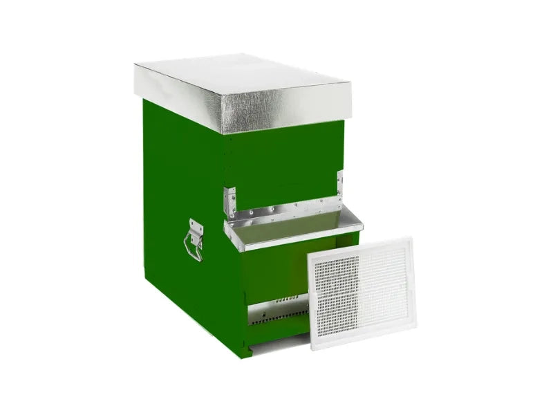 1076B Arnia Dadant-Blatt 7 favi nomadismo fondo fisso antivarroa - Verde