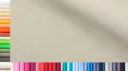 Manchetstof XXL per metro | doppio: 75 cm largo | singolo: 150 cm largo | colore: 16 beige chiaro | 0,75 m lungo | 96% cotone, 4% elastan | Jersey prezzo base per metro quadrato: € 11,10