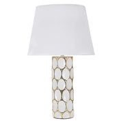 Badani, Lampada da Tavolo Necessaria 1 Lampadina, Bianco
