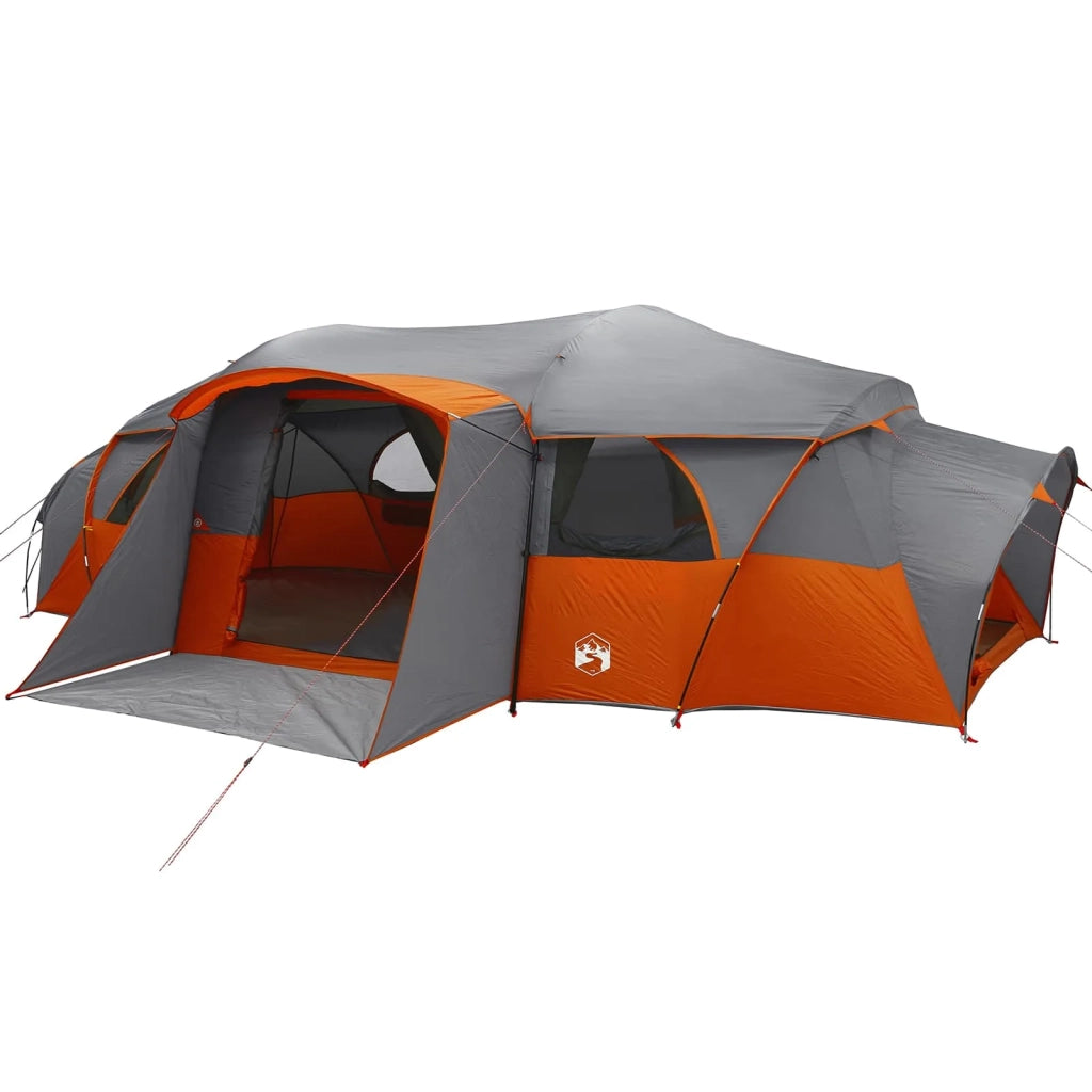 Tenda familiare con telo da pioggia resistente all'acqua tunnel