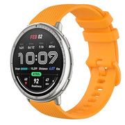 Cinturino in silicone morbido per Amazfit Active 2 - Giallo