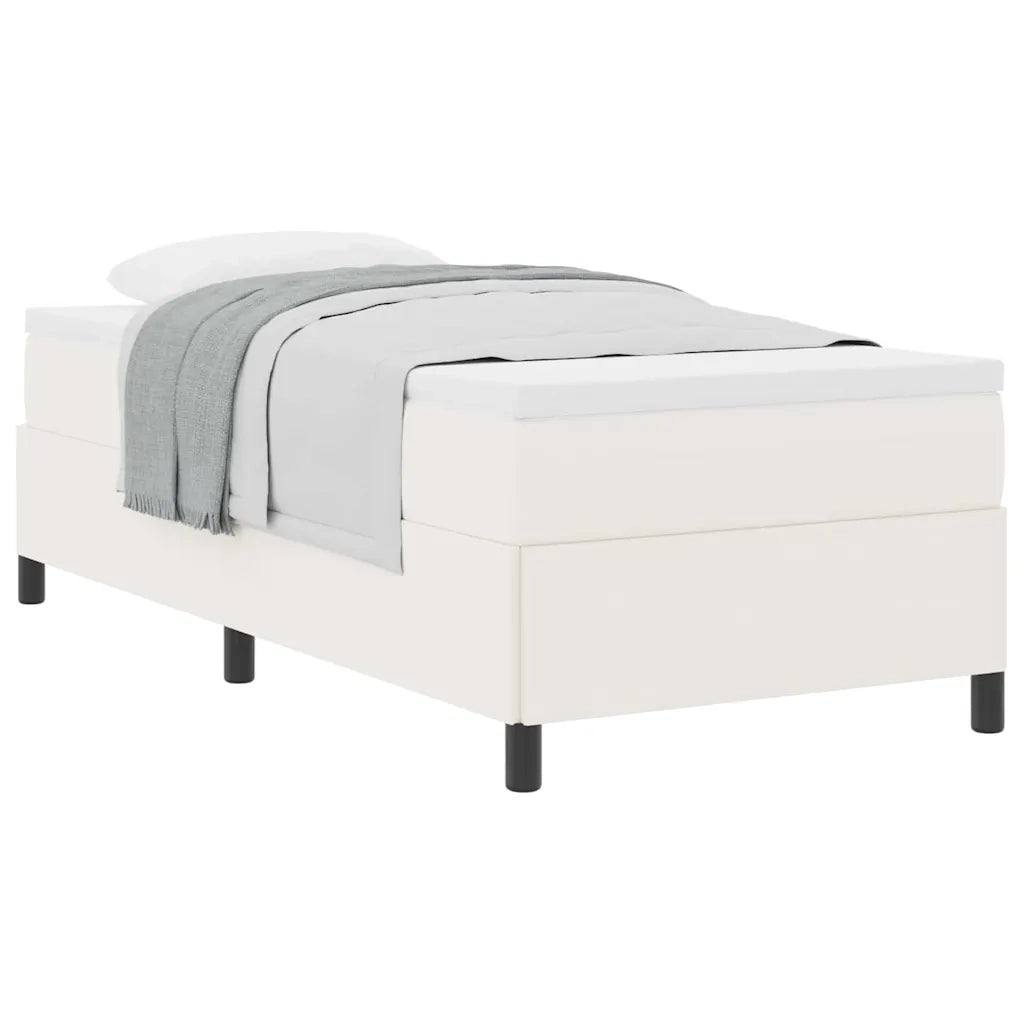 Struttura del letto Crema 100 x 200 cm