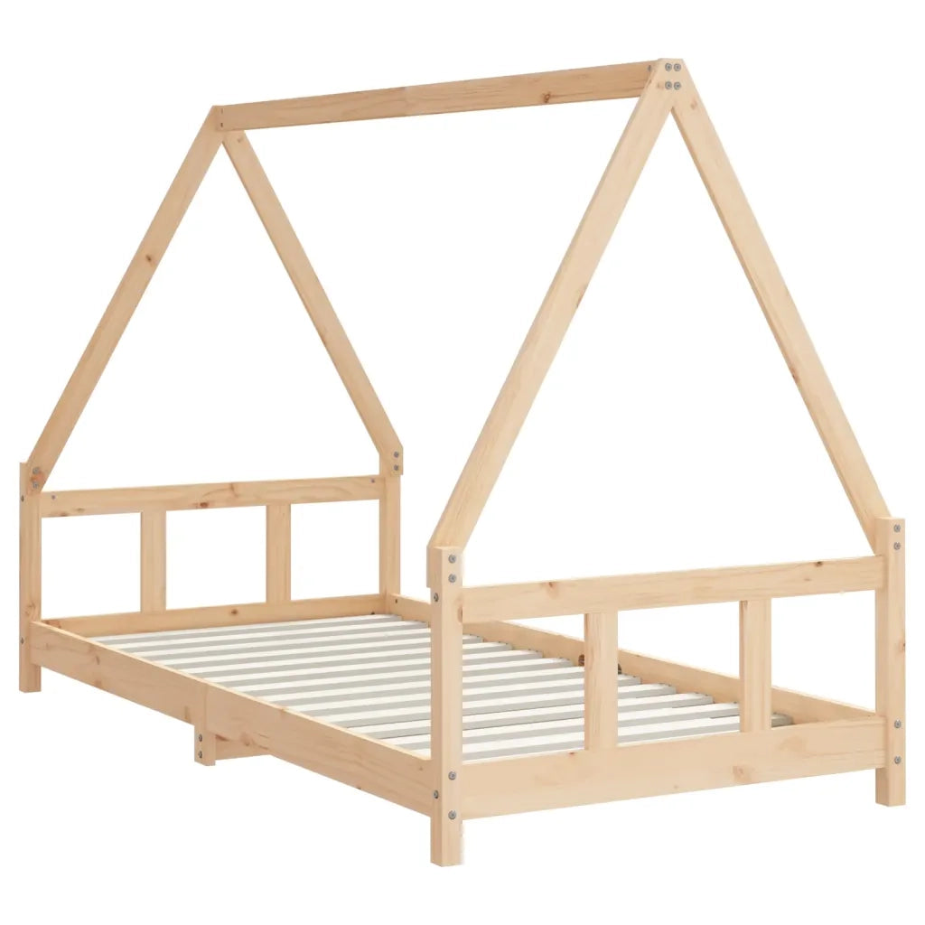 Giroletto per Bambini 90x190 cm in Legno Massello di Pino 834462