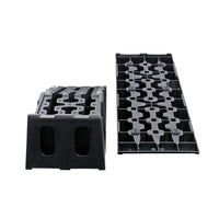 Cunei livellatori auto veicoli 2 pz. max 6 t Rampa di livellamento in plastica