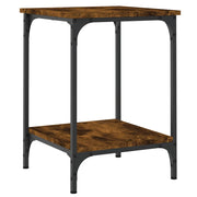 Tavolino da salotto | Tavolino da caff¨¨ | Tavolino da Soggiorno Rovere Fumo 40x40x55 cm Legno Multistrato