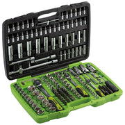 SET VALIGETTA 171 PZ UTENSILI INSERTI CHIAVI A BUSSOLA  1/4"-3/8"-1/2" FASANO FG BEST 171