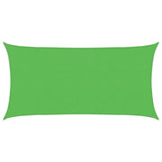 Vela Parasole | Telo Ombra | Vela da ombra 160 g/m2 Verde Chiaro 2,5x4,5 m in HDPE