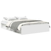 Letto matrimoniale | Letto per adulti | Giroletto in Bianco 120x200 cm
