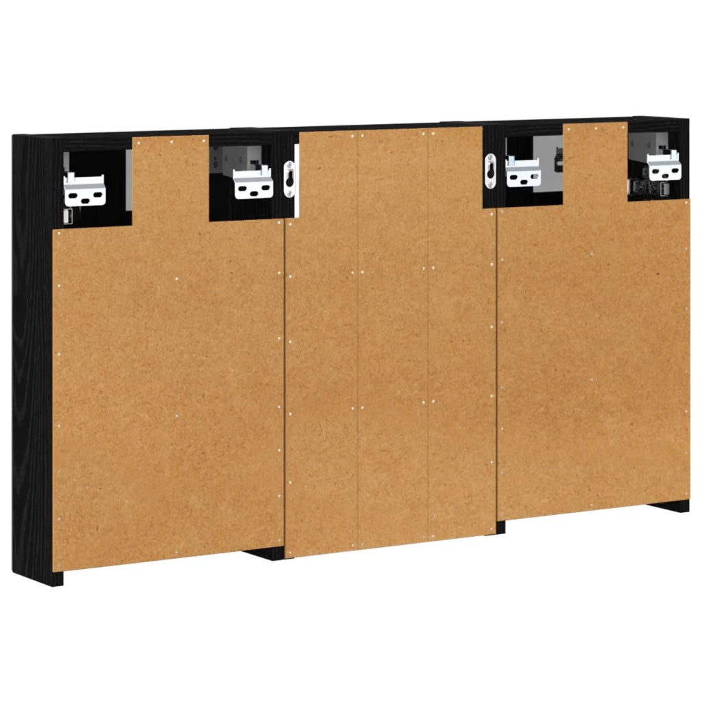 Set di Armadi da Bagno con lo scaffale 3 pcs 90 x 10,5 x 50 cm 3403665