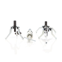 Set 5 pezzi estrattori a 3 bracci per cuscinetti interni ed esterni con martello scorrevole