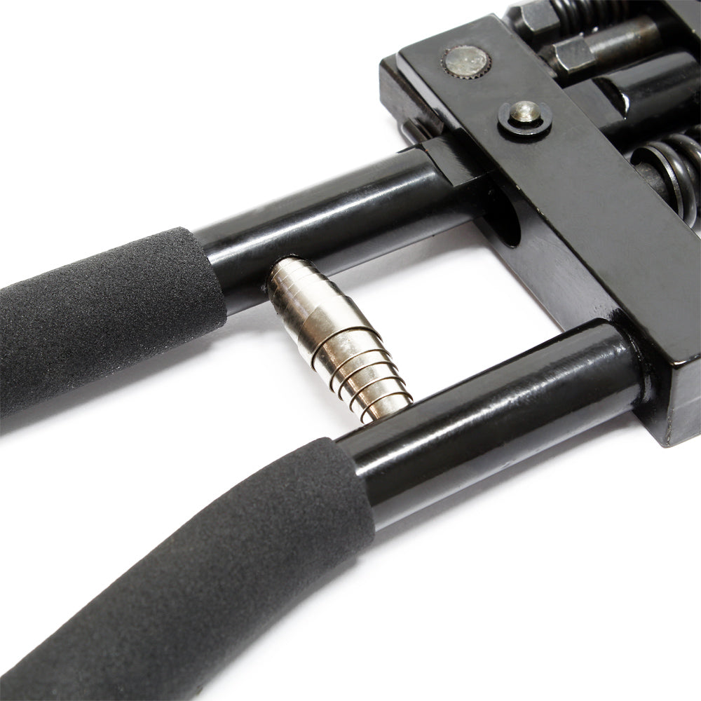 Pinza combinata profilatrice e punzonatrice per lamiera carrozzeria