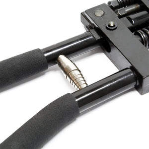 Pinza combinata profilatrice e punzonatrice per lamiera carrozzeria