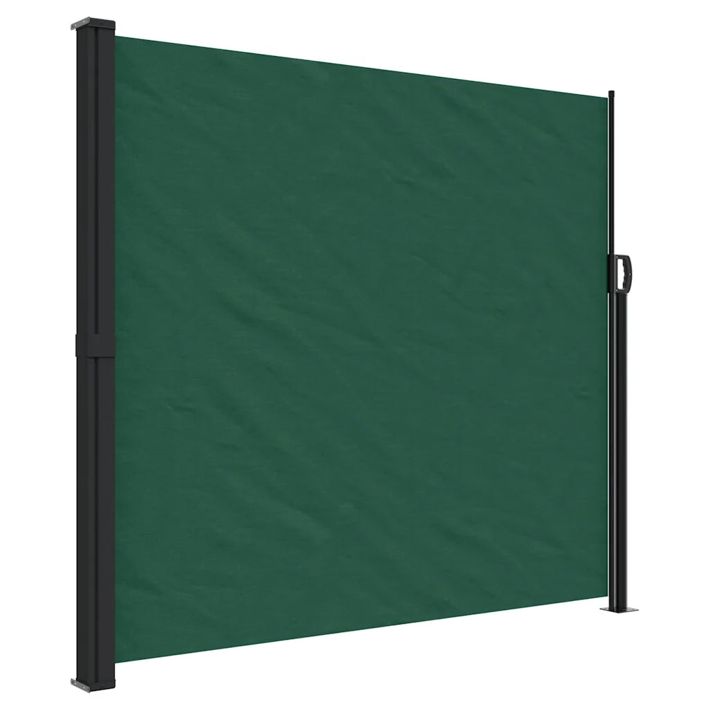 Tenda da Sole Laterale Retrattile Verde Scuro 180x300 cm 4004350