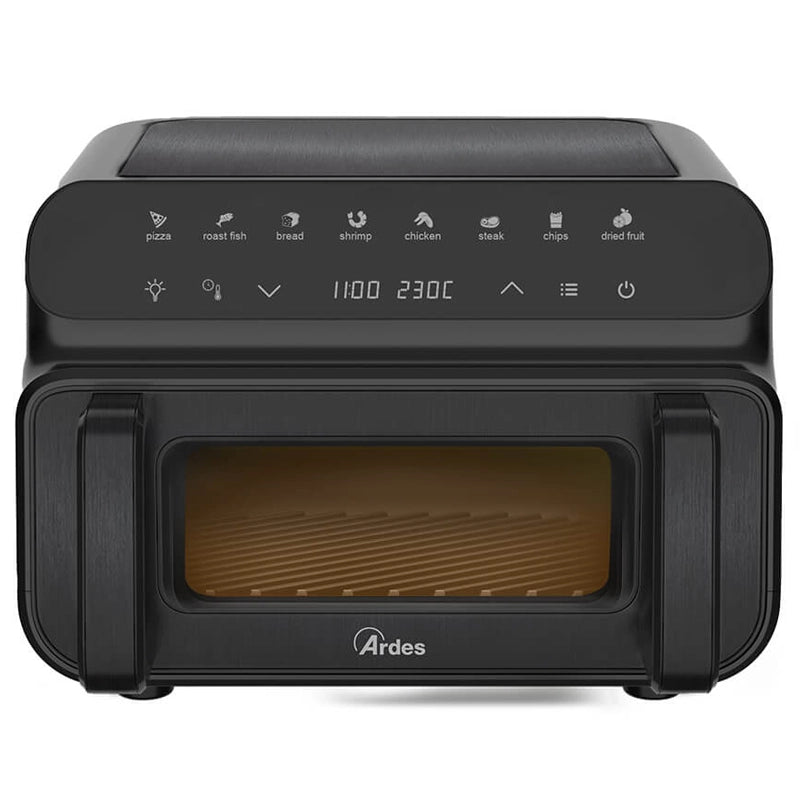 ARDES FRIGGISANA GRILL (ARFRYA12GP) - FRIGGITRICE AD ARIA 10 LT - DISPL TOUCH - 2 RESIST