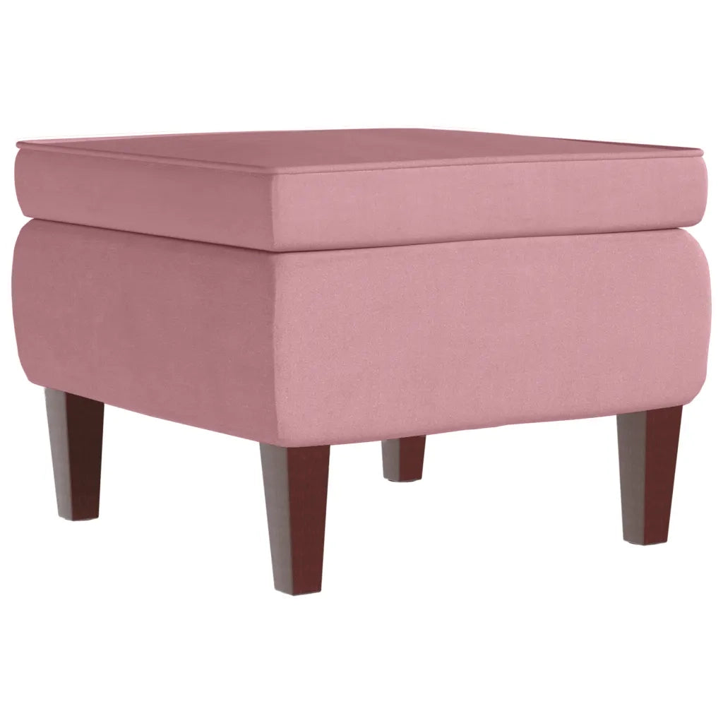 Sedia a dondolo con schienale alto in velluto rosso vino 3121234