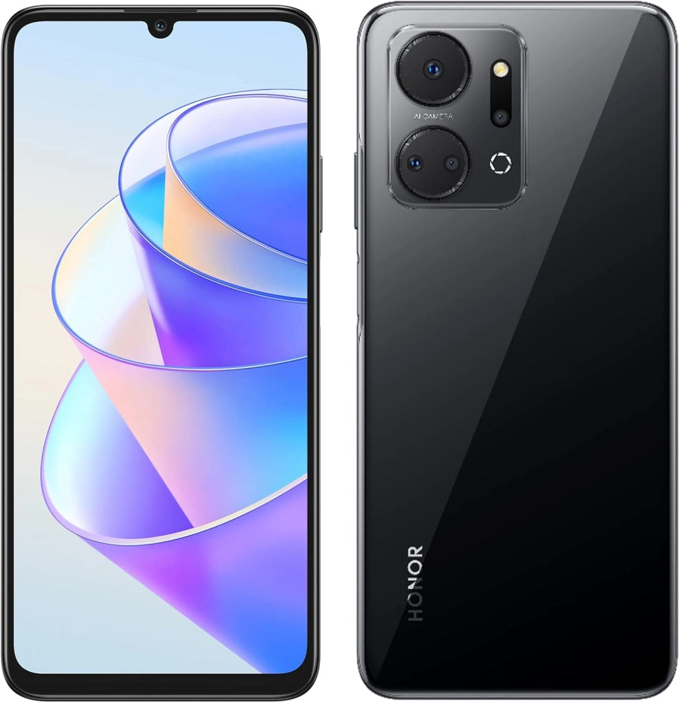 X7a 4G Smartphone 4GB 128GB, 6.74" FullView Display, 50MP Quad Rear Camera, batteria da 5230 mAh, 22.5W SuperCharge, memoria espandibile, Android 12, NFC, Nero