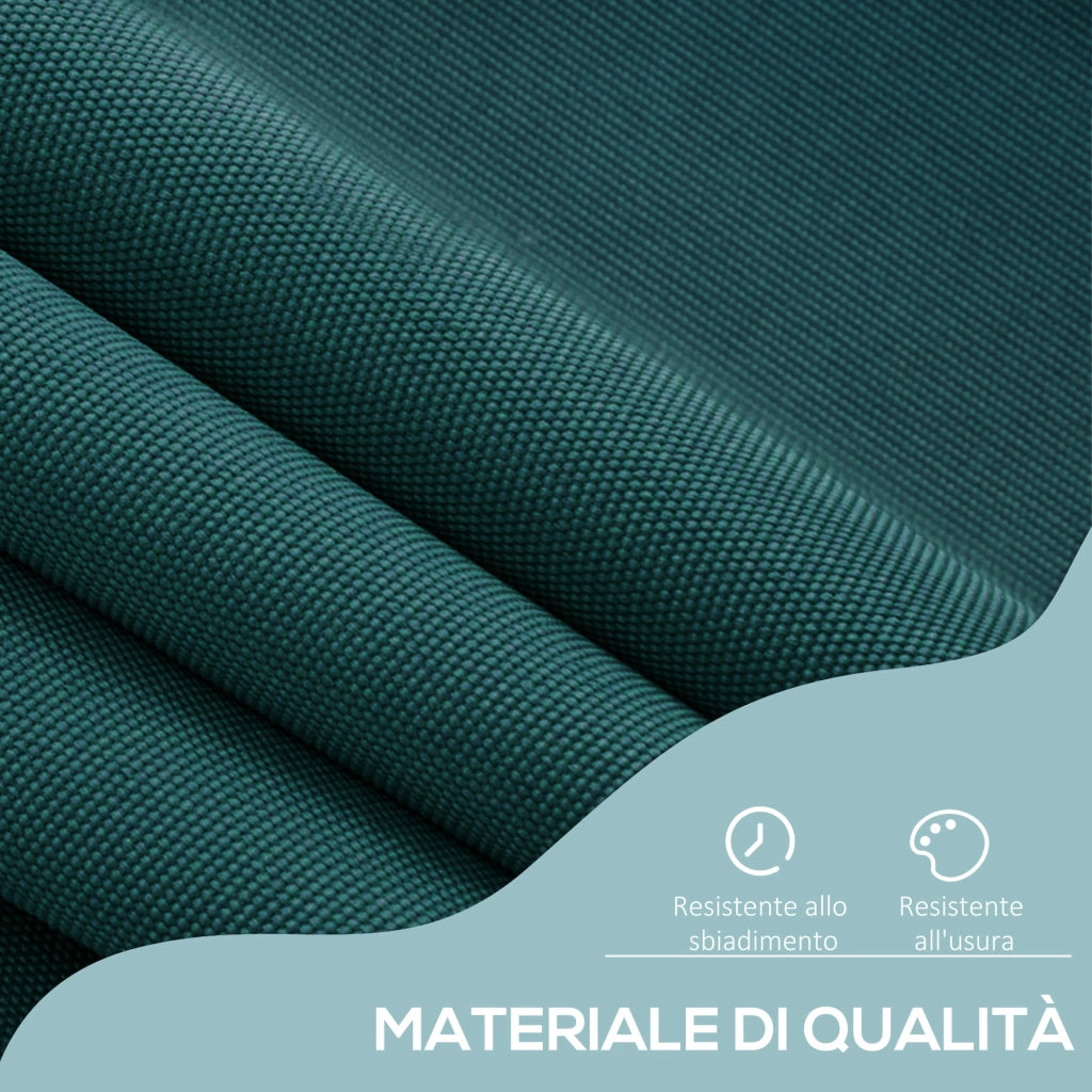 Tenda da Sole da Giardino ¨C Zephmum ¨C Verde 2x1.5m