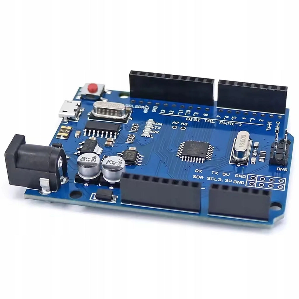Modulo ACS A1 ATMEGA328 AVR Micro USB – Compatibile con Arduino UNO R3 | 5V, 32kB Flash, 16MHz