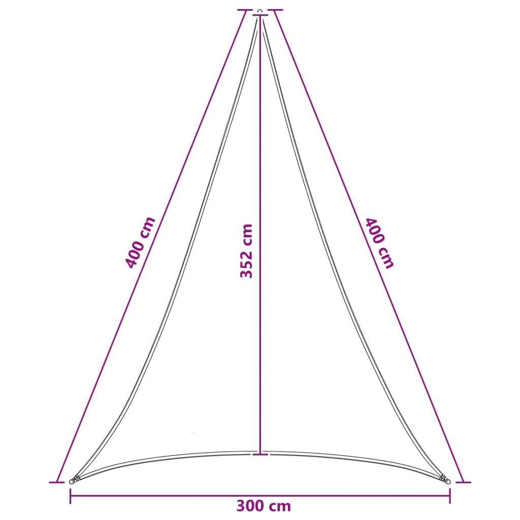 Telo Ombra 3 x 4 x 4 m HDPE 42032966