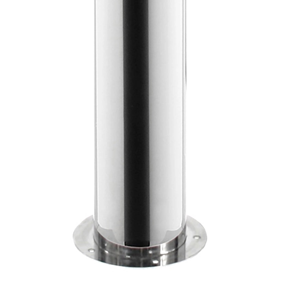 Doccia da Giardino Tripla 3 Rubinetti e Lavapiedi ATI Docce MUL-3R Inox Anodizzato