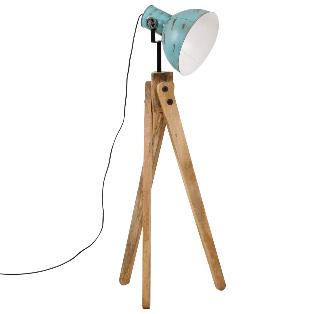 Lampada da Terra 25 W Blu Anticato 45x45x120 cm E27 CFW9060594