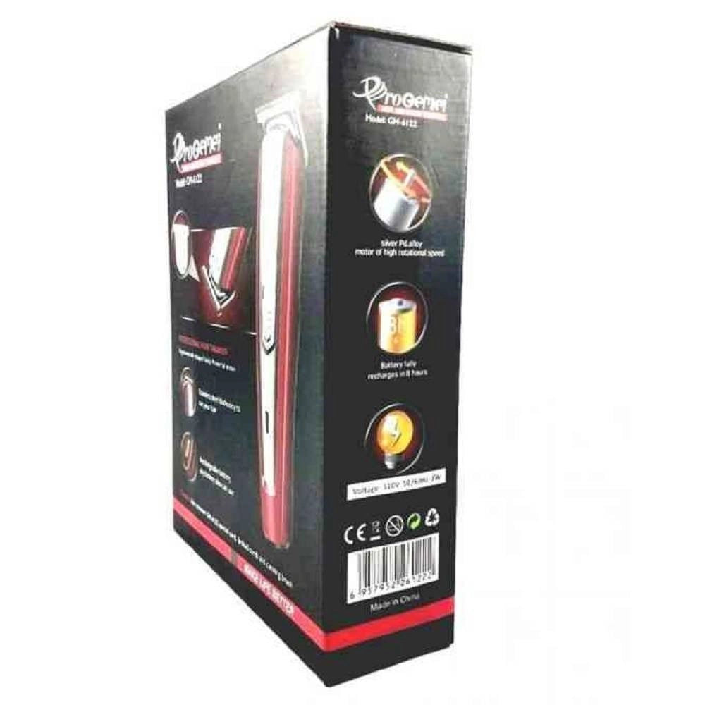 Trade Shop - Tagliacapelli A Batteria Rasoio Professionale Ricaricabile Capelli Barba Gm-6122 -