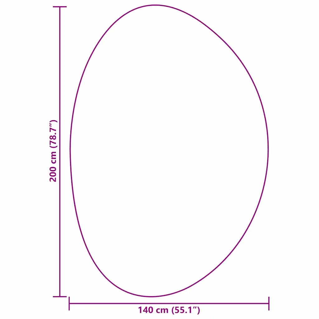 Tappeti per area HUARTE Nero 140 x 200 cm Poliestere 4103701