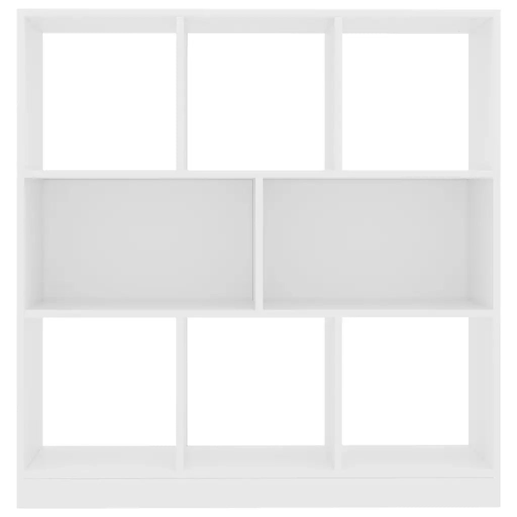 Libreria Bianca 97,5x29,5x100 cm in Legno Multistrato cod mxl 42702