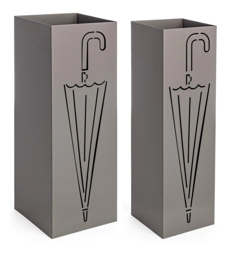 Porta Ombrello Drizzle Tortora Z01 L - Bizzotto