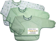 Set di slittini per bambini con maniche e maniglie / 3 pezzi di slittini con chiusura a clip Oeko-Tex Standard 100 certificato / impermeabili e lavabili - verde, verde