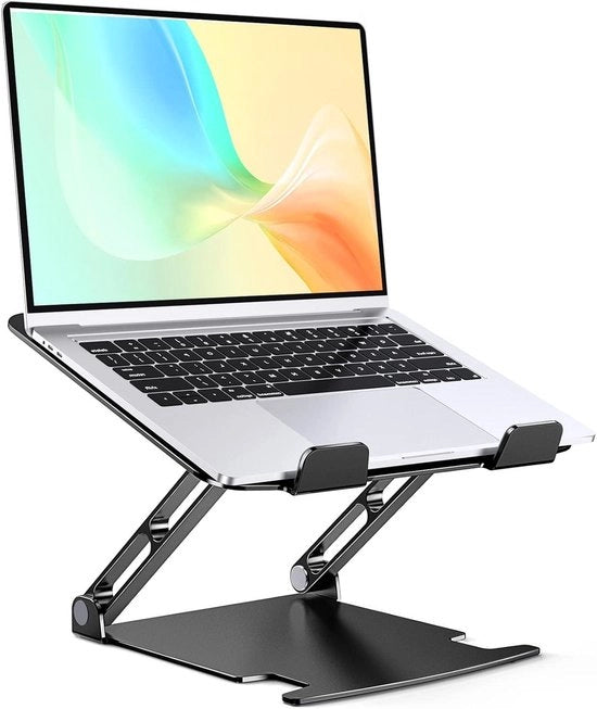 Altezza Portatile per Laptop - Stazione di Alimentazione per Laptop in Alluminio - Robusta - Altezza Regolabile per Laptop Portatile