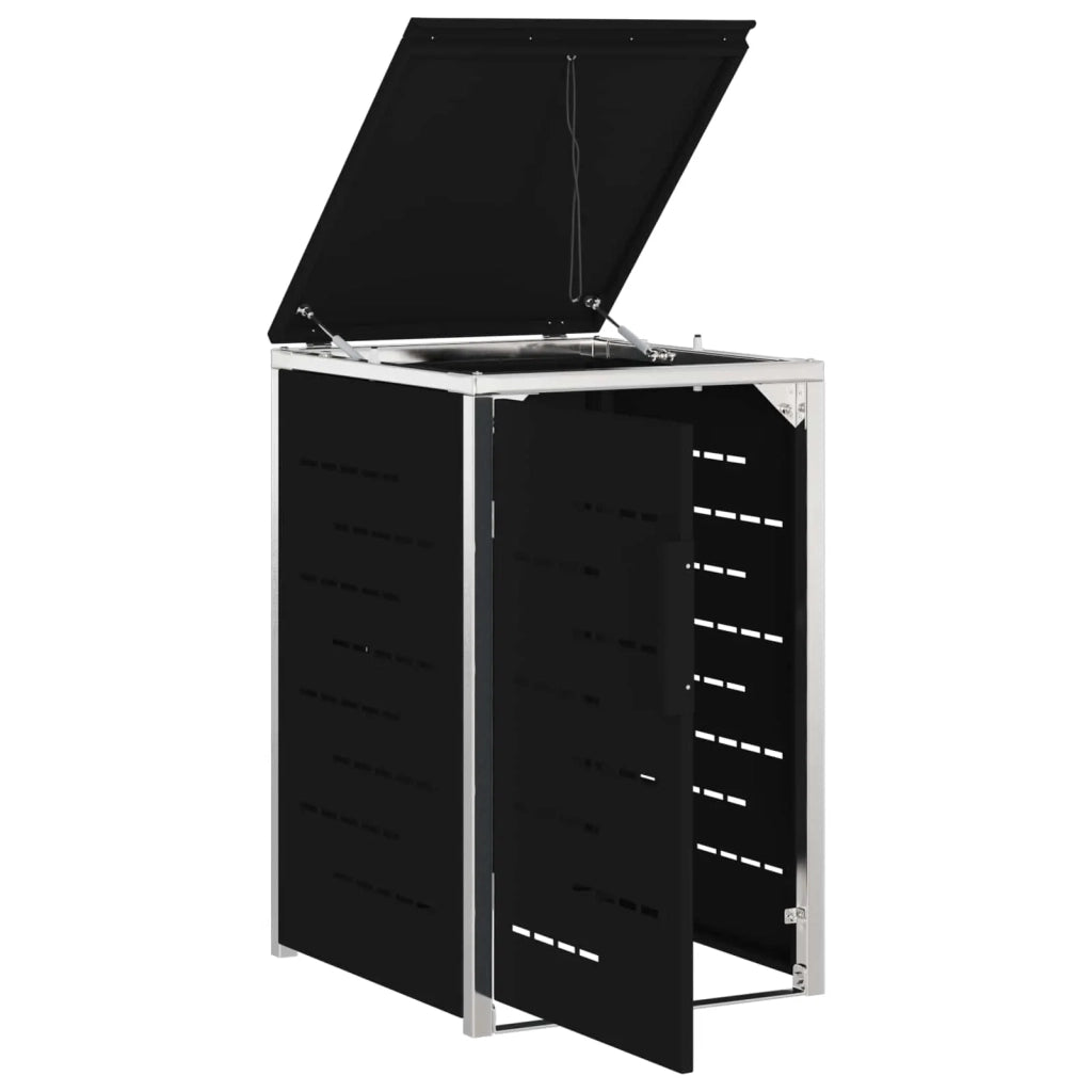 Stoccaggio contenitore a ruote Nero 77,5 x 69 x 112,5 cm 42028994