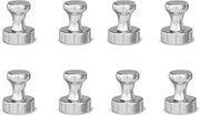 Set di 8 Magnetodi Neodymium 16 mm x 20 mm per Tavolo Magnetico Frigorifero Tavola Bianca Scuola Casa Ufficio Cucina