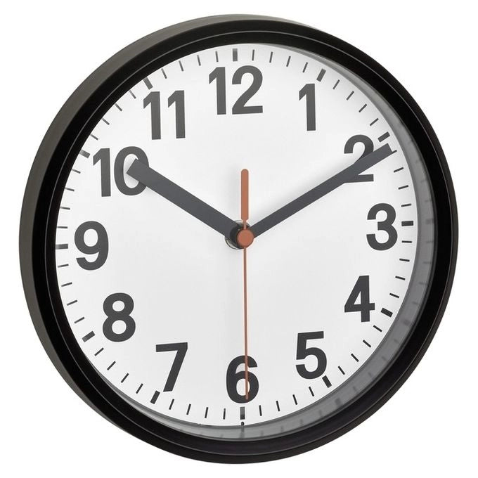 TFA-Dostmann 60.3538.01 orologio da parete e da tavolo Rotondo Nero, Bianco