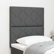 Testiera Grigio scuro 80 cm Tessuto 3337874