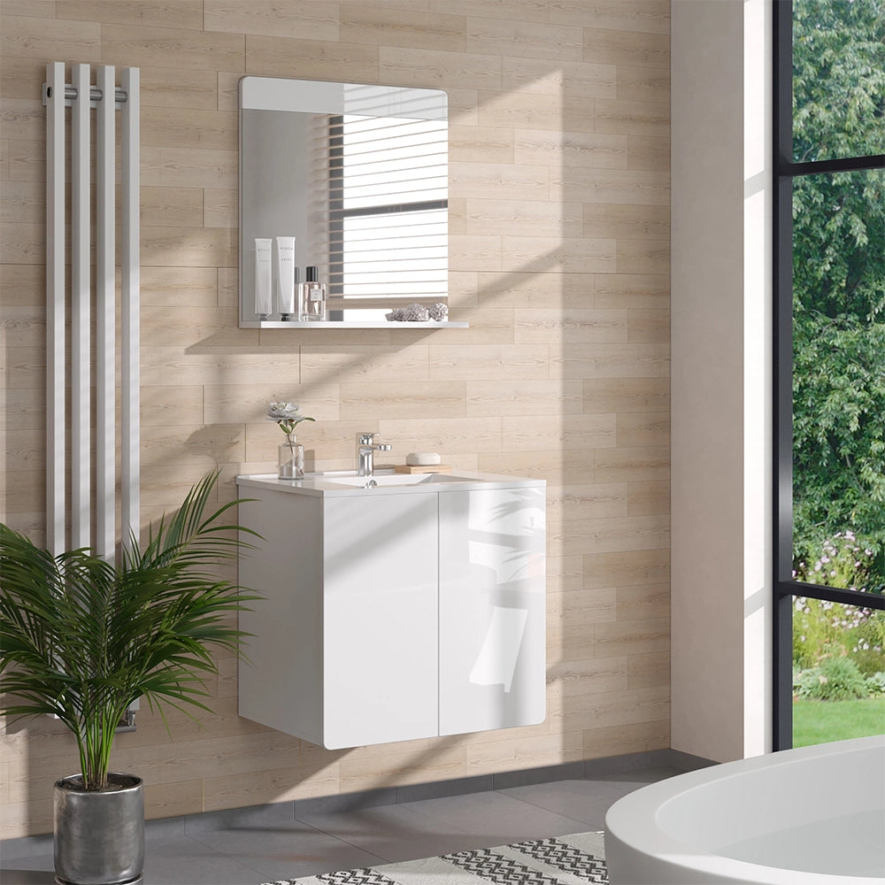 Vicco Mobile sottolavabo per bagno Bianco