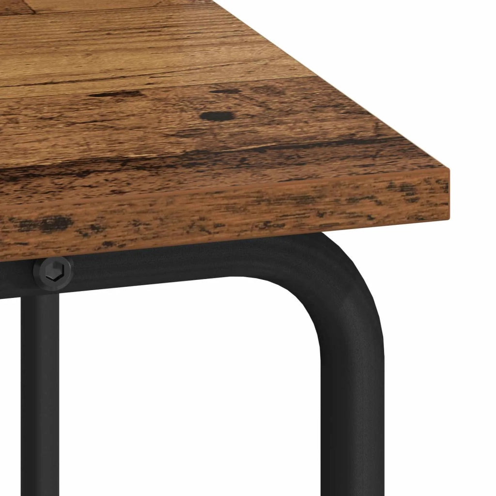 Scrivania con Spazio di Archiviazione Legno di quercia 8008018
