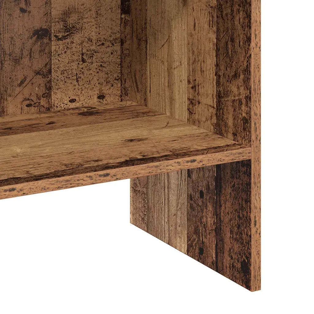 vidaXL Armadio per Libri Legno vecchio 40 x 35 x 180 cm