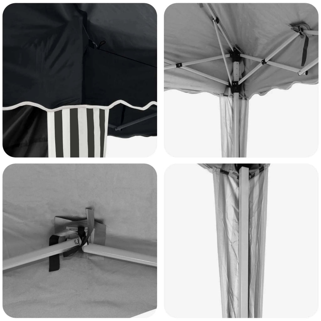 Tenda per feste a pop-up 575 x 289 x 245 cm Antracite 42019792