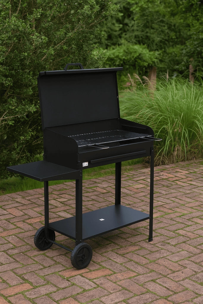 BARBECUE A CARBONE VANESSA CM.50X40X80H CON RUOTE