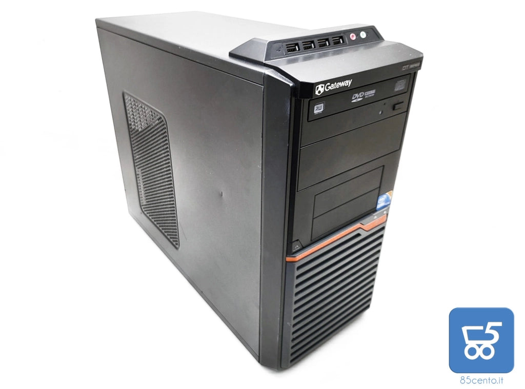 Pc Computer Tower Fujitsu Gateway Cpu I3 3,2Ghz 550 Ram 8Gb SSD 120Gb Windows 10 Pro 64bit Postazione da lavoro - Ricondizionato