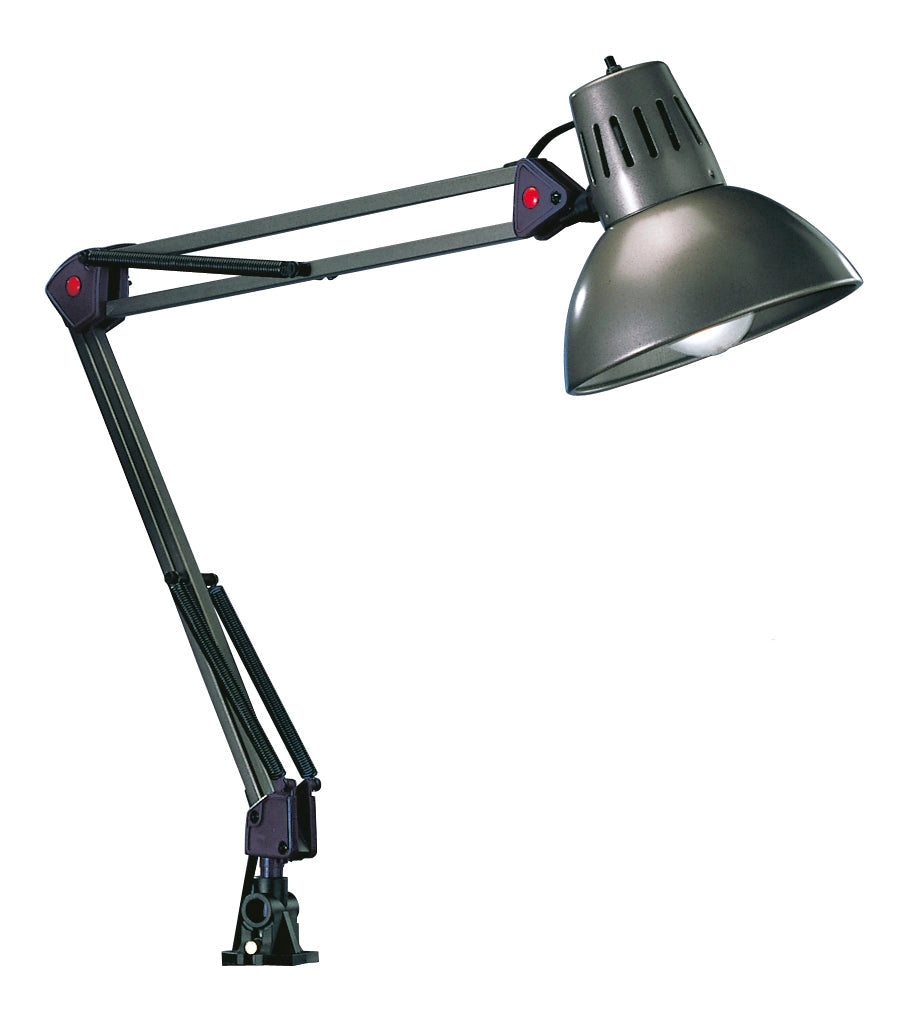 Lampa a morsetto da Interno  E27 in Metallo Alluminio