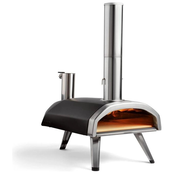 Ooni UU-P0AD00 macchina e forno per pizza 1 pizza(e) Nero, Acciaio satinato
