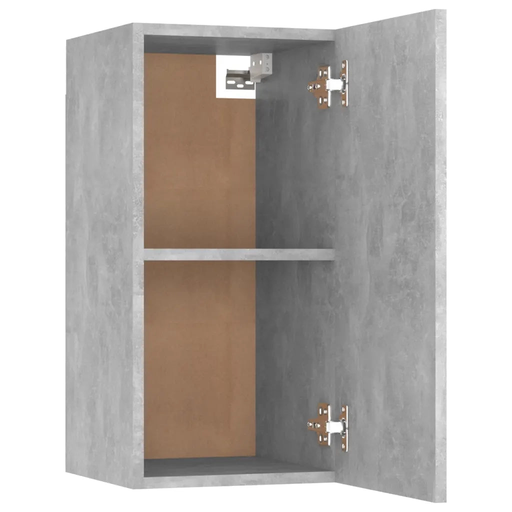 Set Mobili Porta TV 8pz Grigio Cemento in Legno Multistrato 3114289