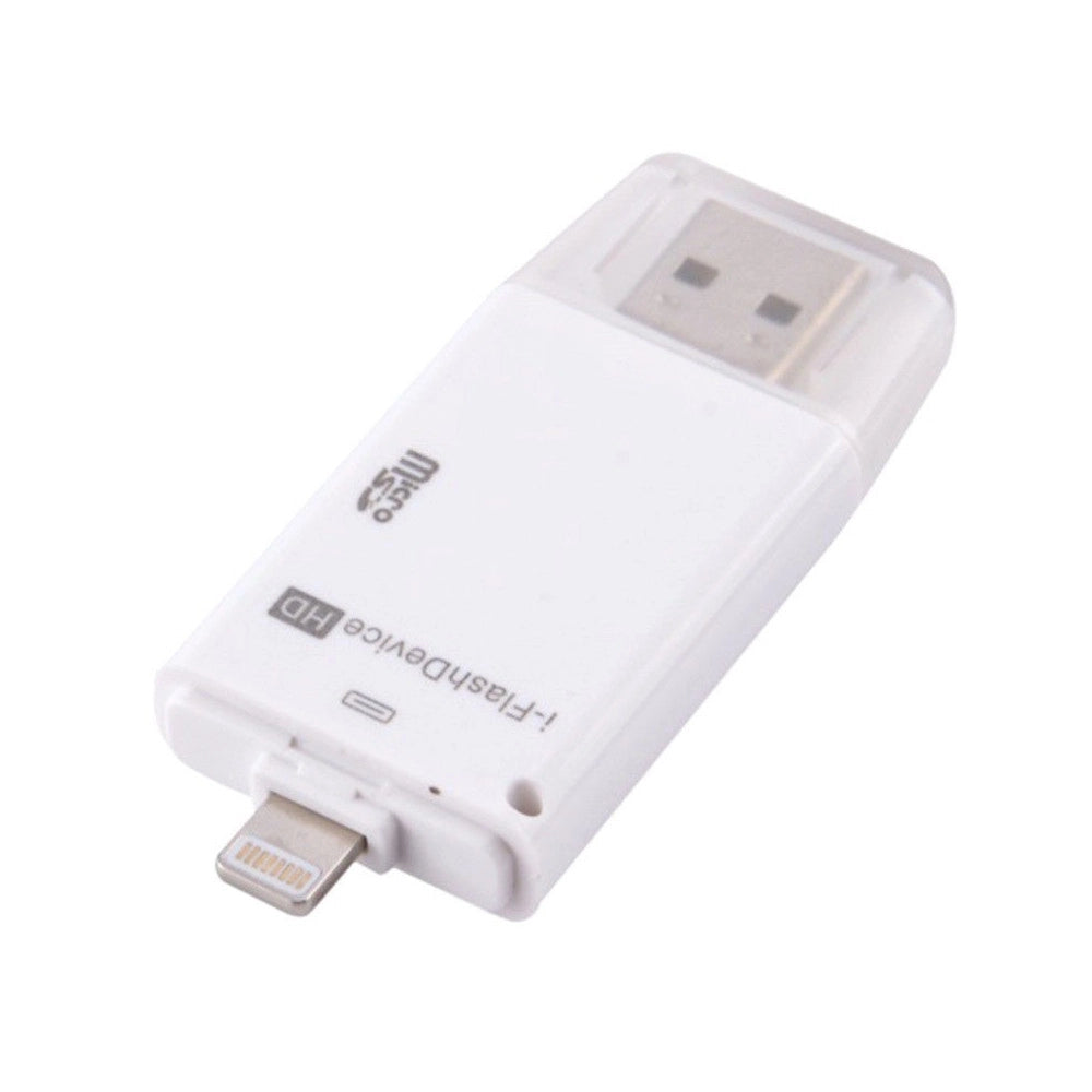 Trade Shop - 32gb I-flash Hd Usb Smartphone Lettore Scheda Microsd Tf Per Cellulari E Pc -