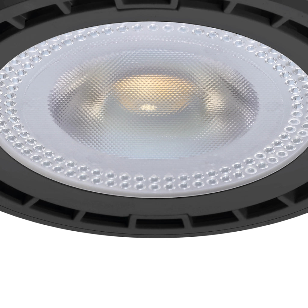 Lampadina LED 6W GU10 AR111 3000K calda nera Eko-Light
