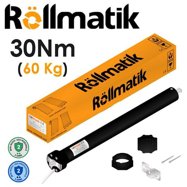 Motore per tapparelle 30 Nm - 60Kg (Rollmatik)