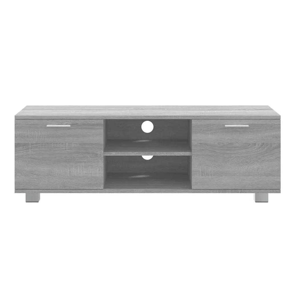 Mobile TV Grigio Sonoma 120x40,5x35 cm in Legno Multistrato